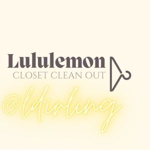 Tons of Lululemon items!🎉🎉